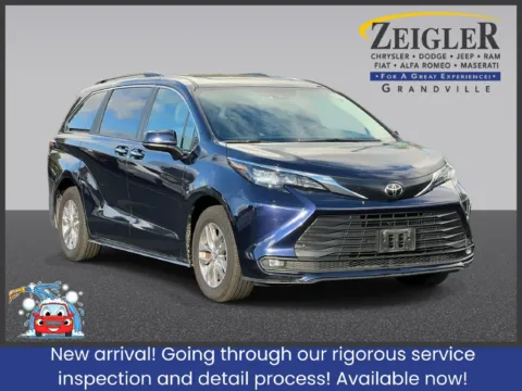 Blue 2026 Toyota Sienna XLE for sale in Grandville, MI