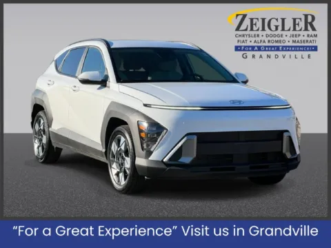 White 2025 Hyundai Kona SEL for sale in Grandville, MI