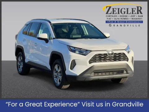 White 2025 Toyota RAV4 XLE for sale in Grandville, MI