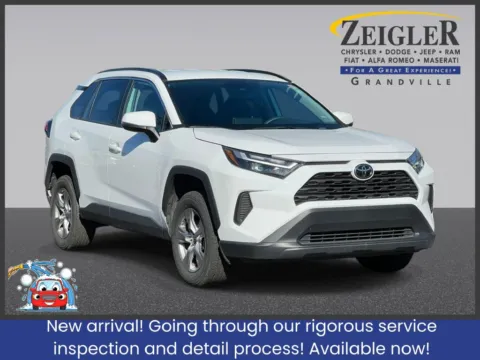 White 2025 Toyota RAV4 XLE for sale in Grandville, MI