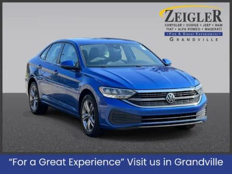 Blue 2022 Volkswagen Jetta 1.5T SE for sale in Grandville, MI