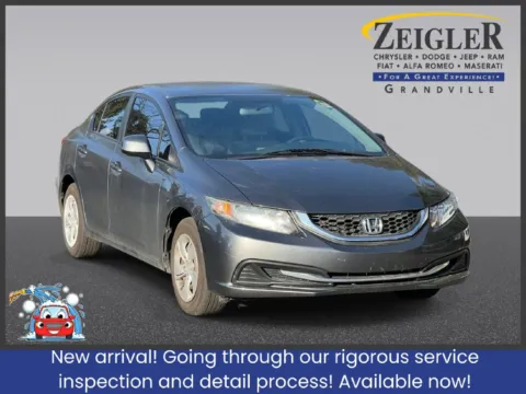 Gray 2013 Honda Civic LX for sale in Grandville, MI