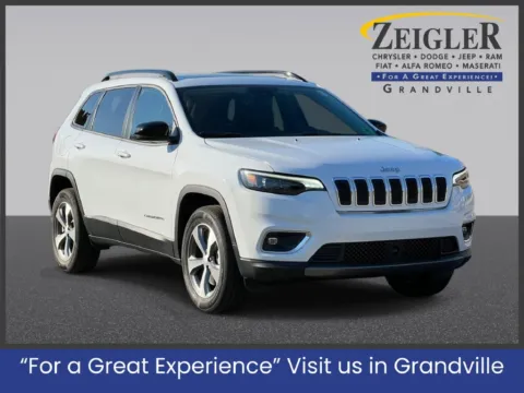 White 2022 Jeep Cherokee Limited for sale in Grandville, MI