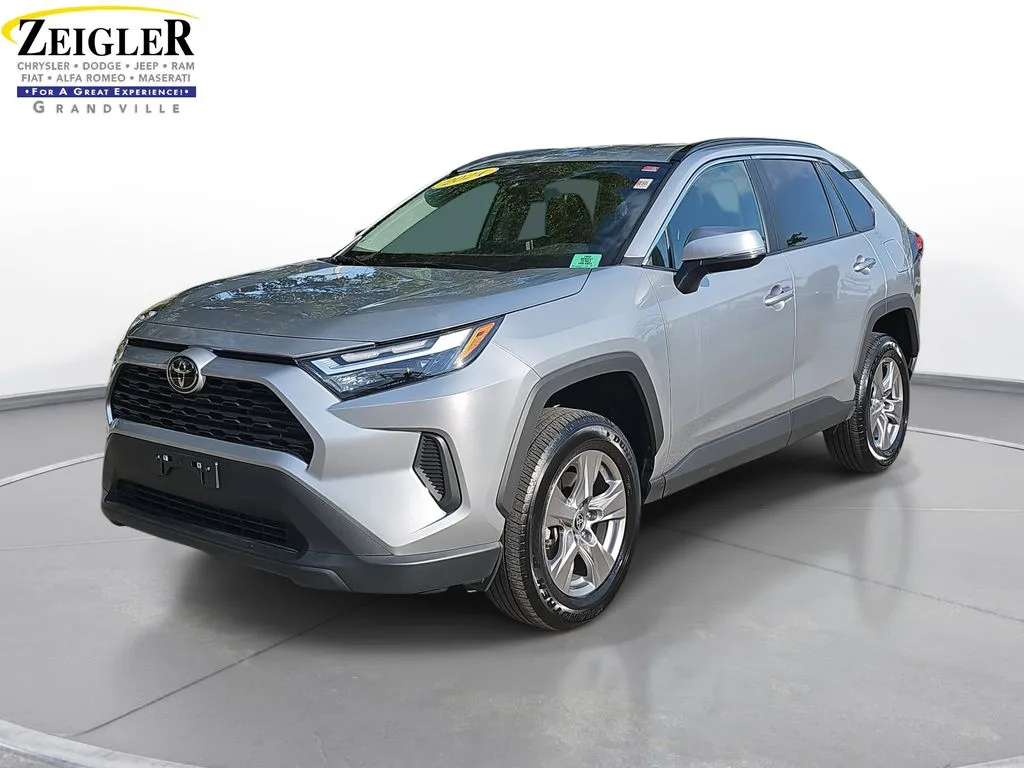 Silver 2024 Toyota RAV4 XLE for sale in Grandville, MI