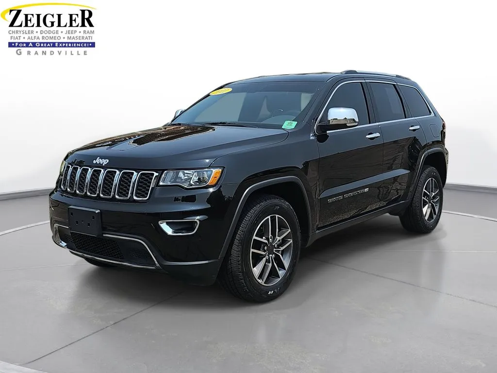 Black 2022 Jeep Grand Cherokee WK Limited for sale in Grandville, MI