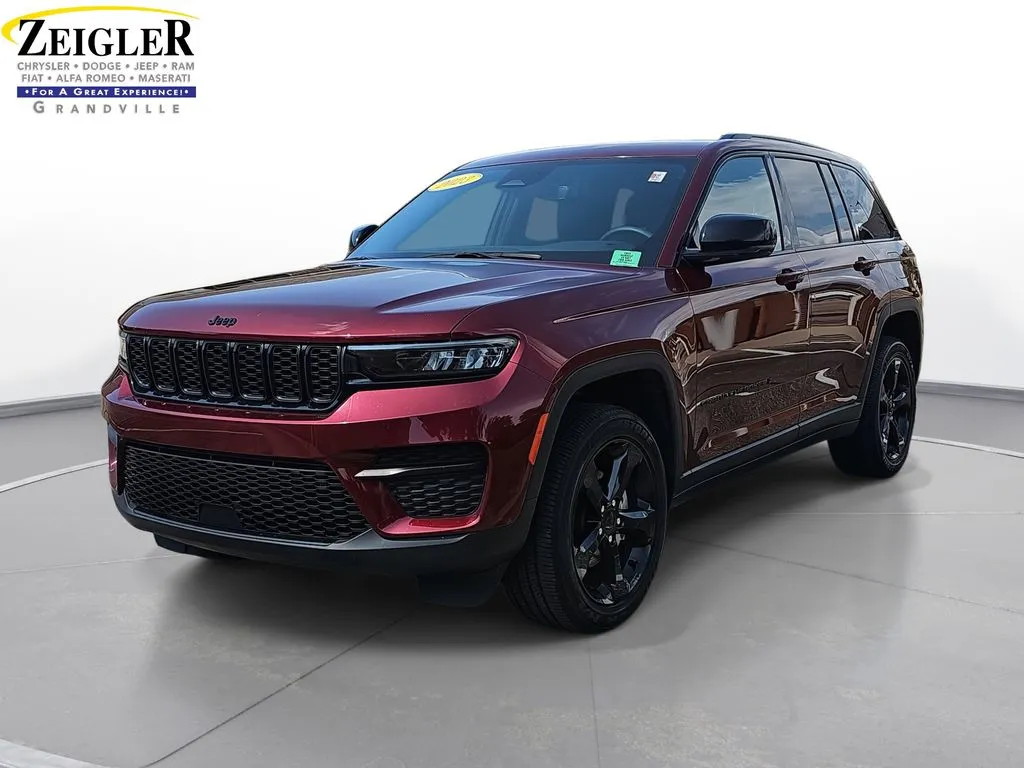 Red 2023 Jeep Grand Cherokee Altitude X for sale in Grandville, MI