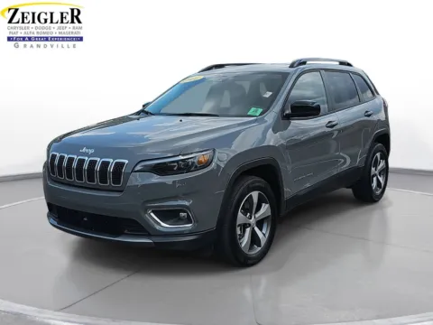 Gray 2022 Jeep Cherokee Limited for sale in Grandville, MI