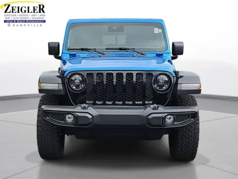 Photos of 2024 Jeep Wrangler Willys for sale in Grandville, MI at Zeigler Chrysler Dodge Jeep Ram of Grandville