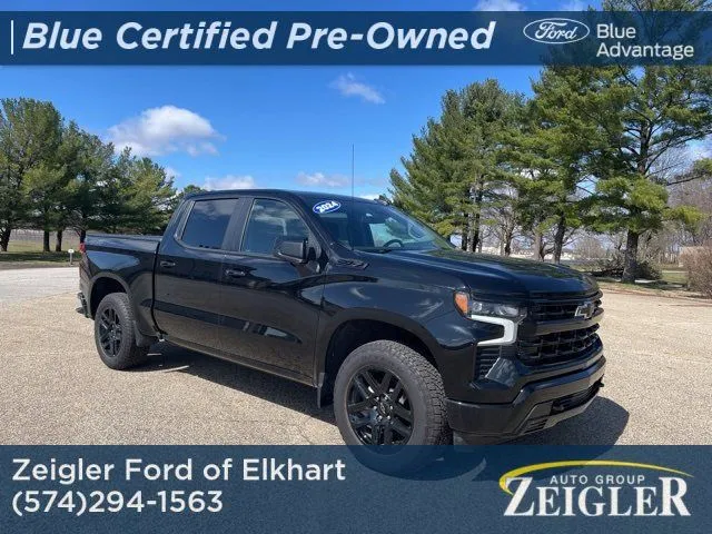 Black 2024 Chevrolet Silverado 1500 RST for sale in Grandville, MI