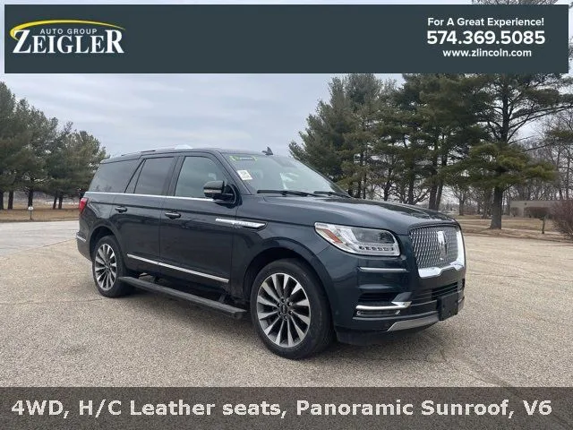 Blue 2021 Lincoln Navigator Reserve for sale in Grandville, MI