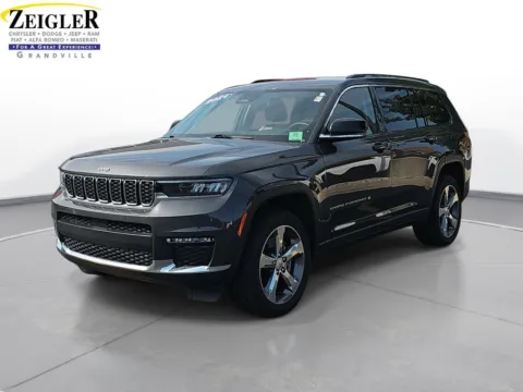Gray 2021 Jeep Grand Cherokee L Limited for sale in Grandville, MI