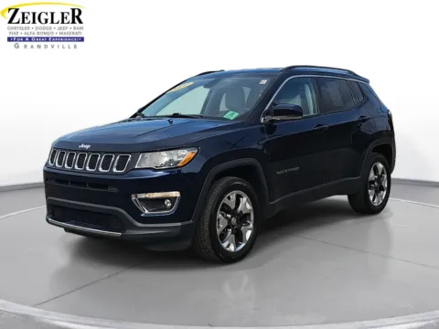Blue 2020 Jeep Compass Limited for sale in Grandville, MI