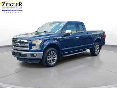 Blue 2015 Ford F-150 Lariat for sale in Grandville, MI