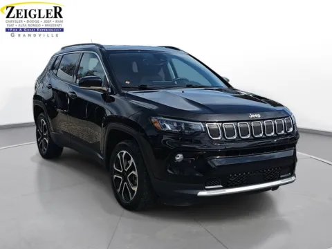 Another view of 2022 Jeep Compass Limited for sale in Grandville, MI at Zeigler Chrysler Dodge Jeep Ram of Grandville