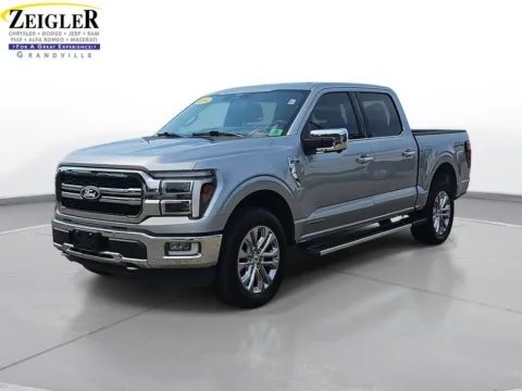 Silver 2024 Ford F-150 Lariat for sale in Grandville, MI