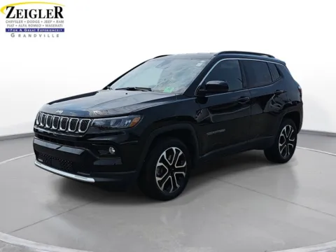 Black 2024 Jeep Compass Limited for sale in Grandville, MI