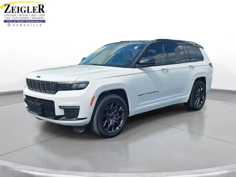 White 2024 Jeep Grand Cherokee L Summit for sale in Grandville, MI