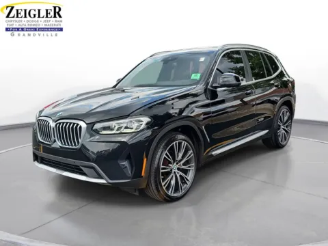 Black 2022 BMW X3 xDrive30i for sale in Grandville, MI