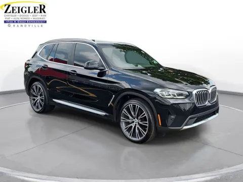 Another view of 2022 BMW X3 xDrive30i for sale in Grandville, MI at Zeigler Chrysler Dodge Jeep Ram of Grandville