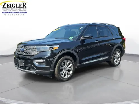 Black 2020 Ford Explorer Limited for sale in Grandville, MI