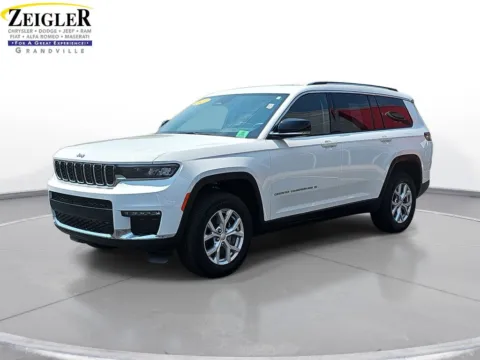 White 2023 Jeep Grand Cherokee L Limited for sale in Grandville, MI