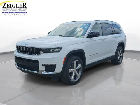 White 2021 Jeep Grand Cherokee L Limited for sale in Grandville, MI