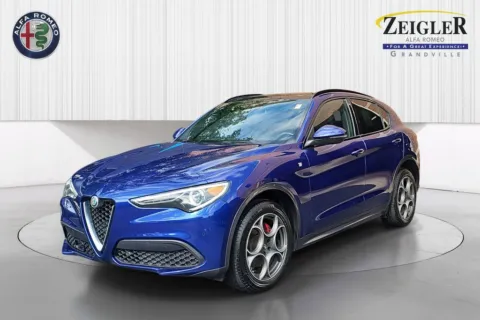 Blue 2023 Alfa Romeo Stelvio Ti for sale in Grandville, MI