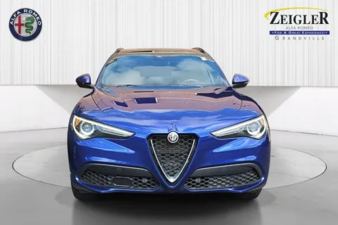 Photos of 2023 Alfa Romeo Stelvio Ti for sale in Grandville, MI at Zeigler Chrysler Dodge Jeep Ram of Grandville