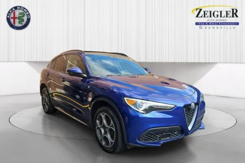 Another view of 2023 Alfa Romeo Stelvio Ti for sale in Grandville, MI at Zeigler Chrysler Dodge Jeep Ram of Grandville