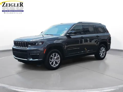 Gray 2022 Jeep Grand Cherokee L Limited for sale in Grandville, MI
