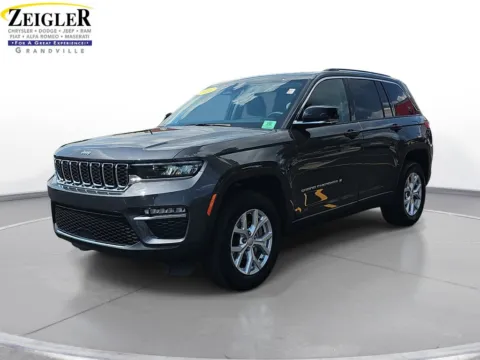 Gray 2023 Jeep Grand Cherokee Limited for sale in Grandville, MI