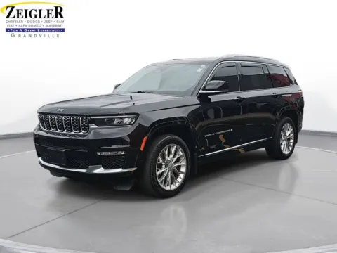Black 2021 Jeep Grand Cherokee L Summit for sale in Grandville, MI