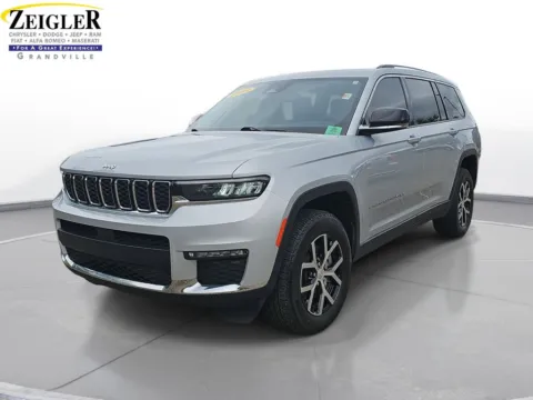 Silver 2023 Jeep Grand Cherokee L Limited for sale in Grandville, MI