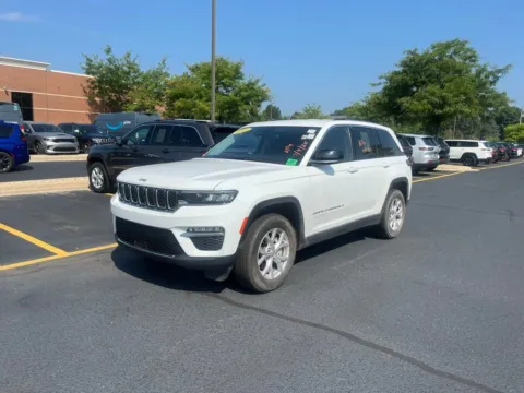White 2022 Jeep Grand Cherokee Limited for sale in Grandville, MI