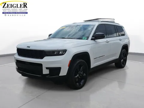 White 2023 Jeep Grand Cherokee L Altitude for sale in Grandville, MI