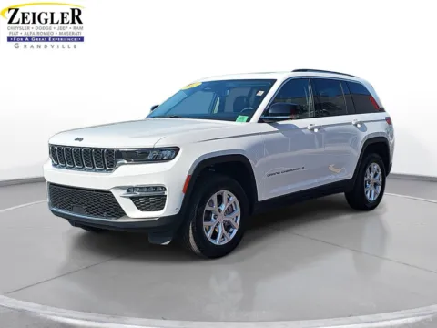 White 2023 Jeep Grand Cherokee Limited for sale in Grandville, MI
