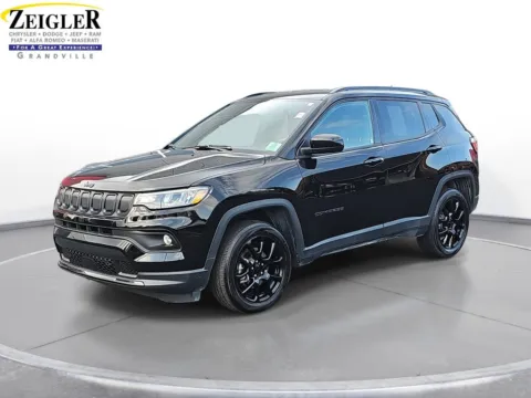 Black 2022 Jeep Compass Altitude for sale in Grandville, MI
