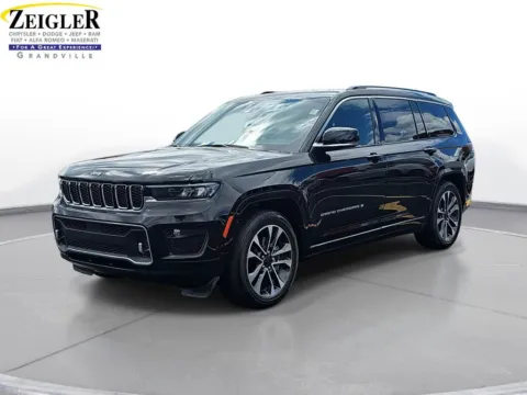 Black 2023 Jeep Grand Cherokee L Overland for sale in Grandville, MI