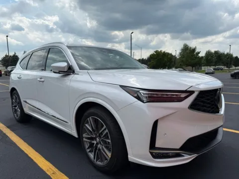 White 2025 Acura MDX Advance Package for sale in Grandville, MI