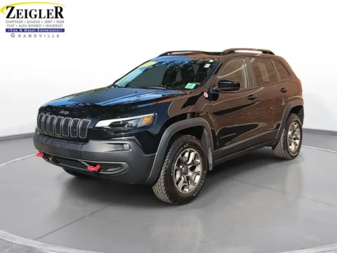 Black 2022 Jeep Cherokee Trailhawk for sale in Grandville, MI