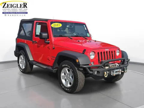 Another view of 2017 Jeep Wrangler Sport for sale in Grandville, MI at Zeigler Chrysler Dodge Jeep Ram of Grandville