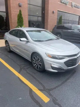 Silver 2021 Chevrolet Malibu RS for sale in Grandville, MI