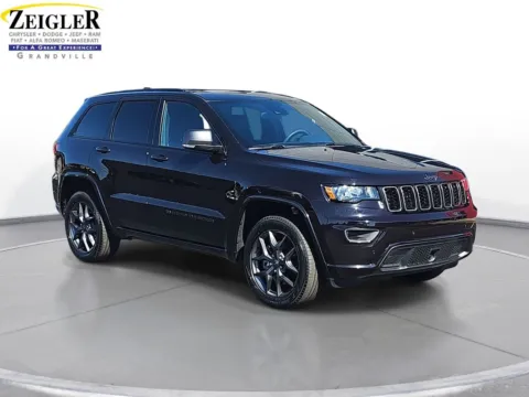 Another view of 2021 Jeep Grand Cherokee 80th Anniversary Edition for sale in Grandville, MI at Zeigler Chrysler Dodge Jeep Ram of Grandville