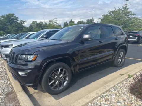 Photos of 2021 Jeep Grand Cherokee 80th Anniversary Edition for sale in Grandville, MI at Zeigler Chrysler Dodge Jeep Ram of Grandville