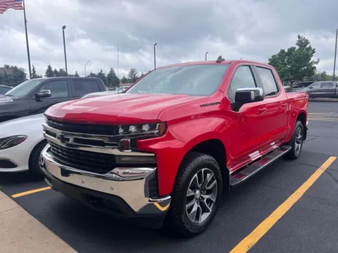 Red 2021 Chevrolet Silverado 1500 LT for sale in Grandville, MI