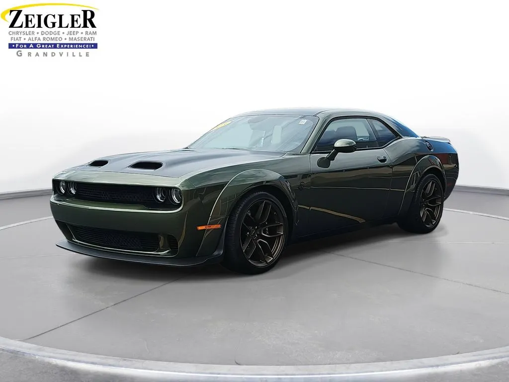 Green 2023 Dodge Challenger SRT Hellcat Widebody for sale in Grandville, MI