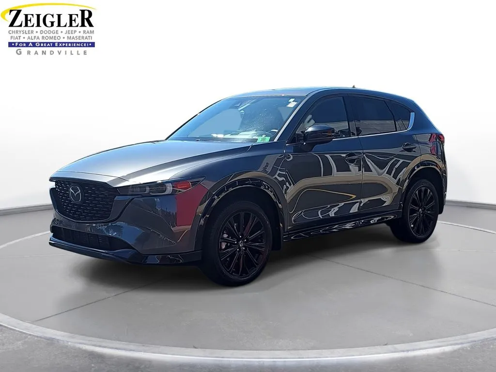 Gray 2022 Mazda CX-5 2.5 Turbo for sale in Grandville, MI