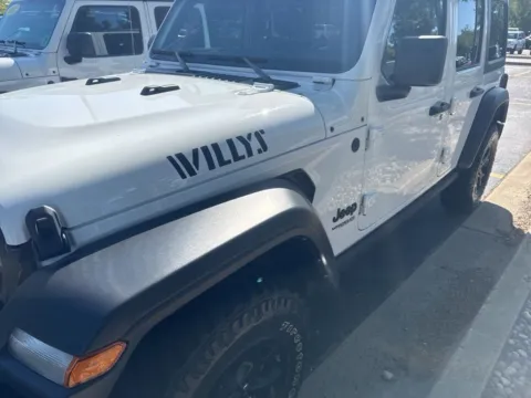 Another view of 2021 Jeep Wrangler Unlimited Willys for sale in Grandville, MI at Zeigler Chrysler Dodge Jeep Ram of Grandville