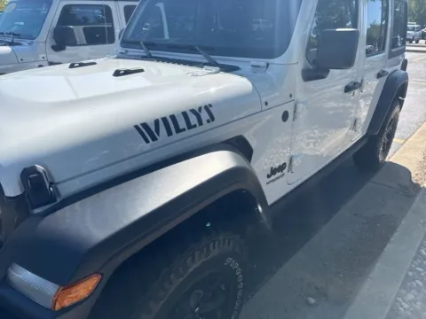 Another view of 2021 Jeep Wrangler Unlimited Willys for sale in Grandville, MI at Zeigler Chrysler Dodge Jeep Ram of Grandville