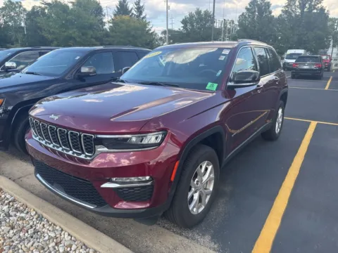 Red 2023 Jeep Grand Cherokee Limited for sale in Grandville, MI